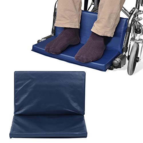 Extensor de reposapiés para silla de ruedas, almohadilla elevadora de algodón para discapacitados con pedal para silla de ruedas, fácil de mantener y limpiar, duradero y resistente al desgaste (1#)