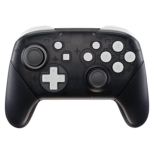 eXtremeRate ABXY D-Pad ZR ZL L R Botones para Nintendo Switch Pro Mando DIY Teclas de Reemplazo Botón Completo con Herramientas Teclas para Nintendo Switch Pro-Control NO Incluido(Blanco)