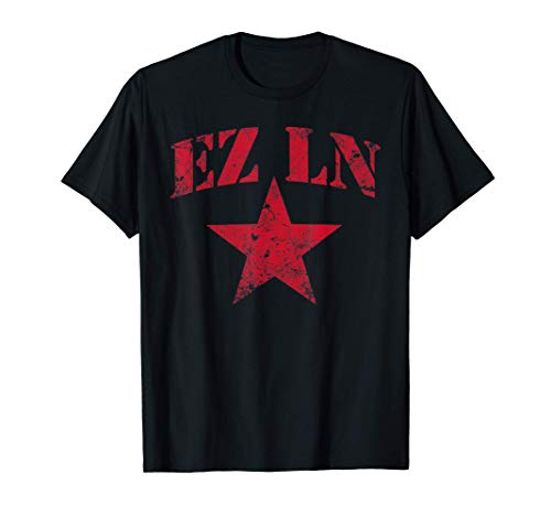 EZLN Esercito Zapatista Army Red Star Rivolution Gift Idea Camiseta