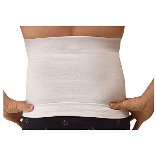 Faja térmica de algodón elástico Abdomen Ligero Corsé para presumir de Buena Figura sin Costuras 6°(extralarge 52/54)