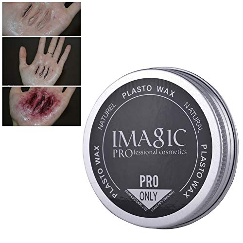 Fake Scar Wax, 5 tipos de Halloween Masquerade Profesional Efectos especiales de la cicatriz de la cicatriz de la herida, reparación cubierta Scar ceja Cream Wax Makeup Cosmetic(#2)