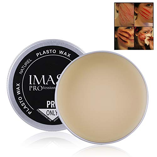 Fake Scar Wax, 5 tipos de Halloween Masquerade Profesional Efectos especiales de la cicatriz de la cicatriz de la herida, reparación cubierta Scar ceja Cream Wax Makeup Cosmetic(#2)