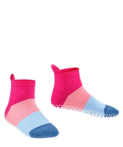 Falke Colour Block Catspads Calcetines, Rosa (Gloss 8550), 7-8 años (Talla del Fabricante: 31-34) para Niñas