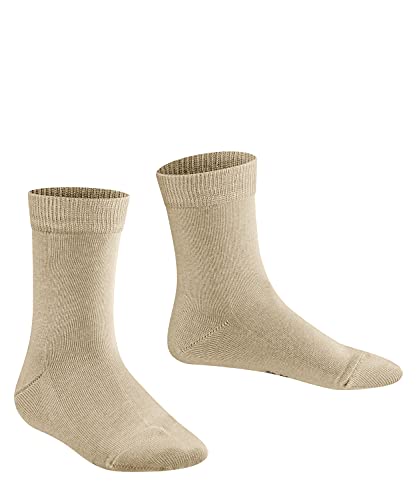 FALKE K SO Family, Calcetines Unisex niños, Algodón sostenible, Beis Melange, 31-34 1 par, Beige (Sand Mel. 4650)