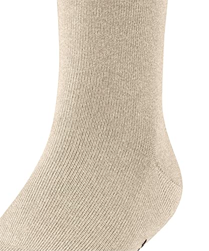 FALKE K SO Family, Calcetines Unisex niños, Algodón sostenible, Beis Melange, 31-34 1 par, Beige (Sand Mel. 4650)