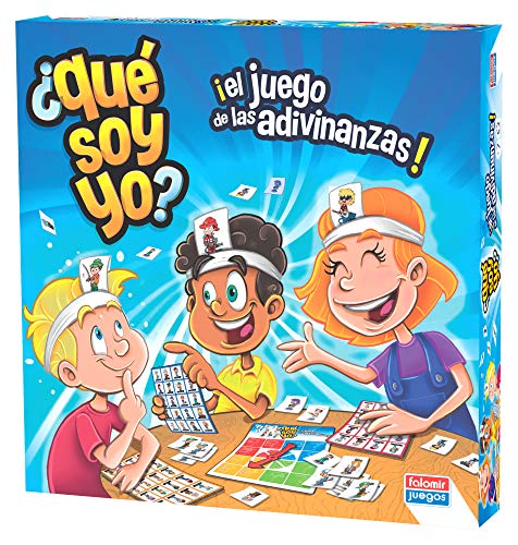 Falomir-¿Qué soy yo Juego de Mesa, Multicolor, única (9506)