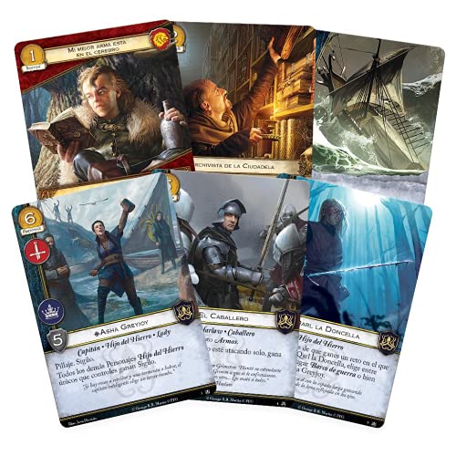 Fantasy Flight Games- Juego de Tronos LCG: Reyes de Las Islas - Español, Color (GT45ES)