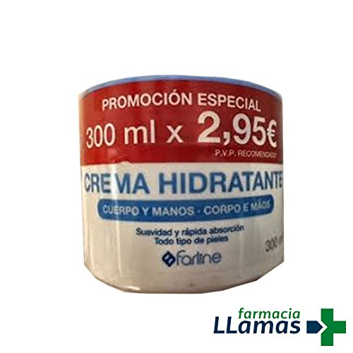 FARLINE CREMA HIDRATANTE DE CUERPO Y MANOS 300ML