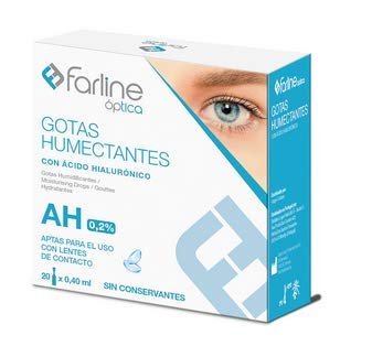 Farline GOTAS OCULARES HUMECTANTES CON ACIDO HIALURONICO AL 0,2% 20 UNIDOSIS