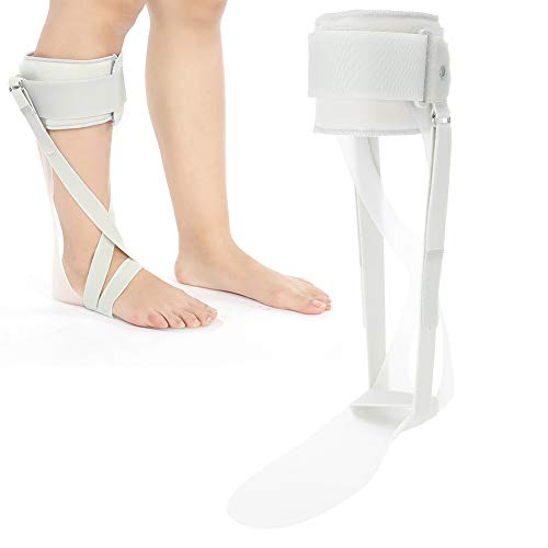 Fascitis plantar Férulas nocturnas, aparatos ortopédicos ajustables Caída del aparato ortopédico Corrector descanso Férula Soporte tobillo para fascitis plantar y tendinitis Aquiles(M-Correcto)