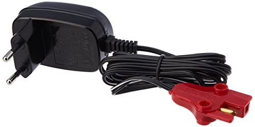 FEBER - Cargador 6V 1 AH, válido para baterías de vehículos eléctricos de juguete de FEBER, compatible con coches, motos, quads y trimotos, de 6 Voltios y 1 Amperio, FAMOSA (800003112)