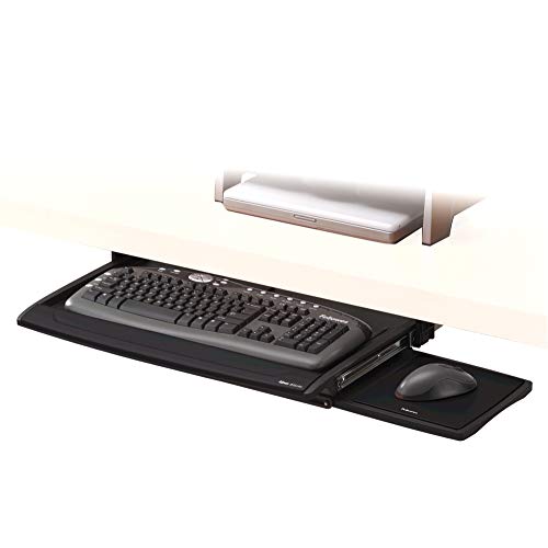 Fellowes 80312 - Bandeja para Teclado, Negro