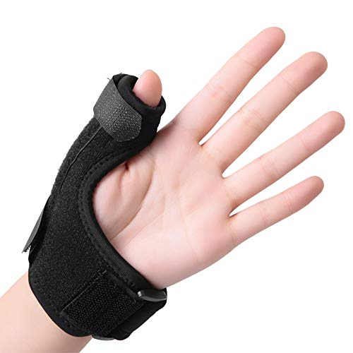 Férula para muñeca vendaje para pulgar férula para pulgar, vendaje para pulgar para articulación del sillín, vendaje flexible para pulgar órtesis para vendaje para esguince(Rechts )