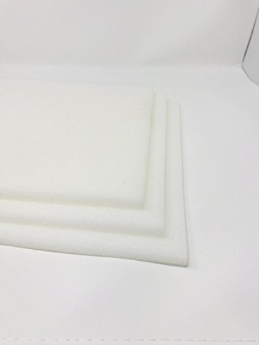 Fina Lámina de Espuma 0,5 cm - Extra Grande de 100 x 200cm/Espesor de 0,5cm - Marca Resingomm - Made in Italy Material para acolchados, protecciones y embalajes.