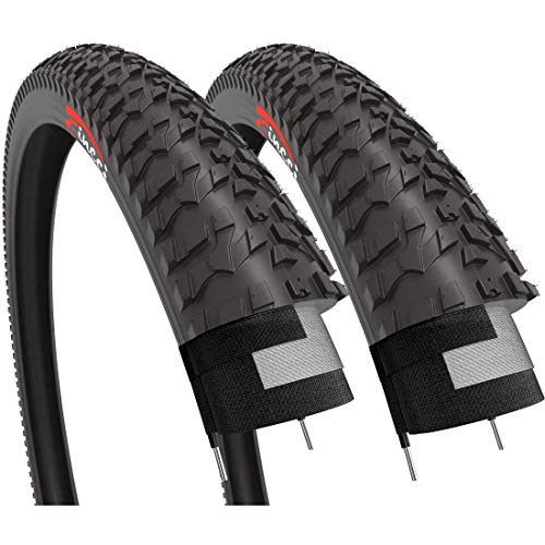 Fincci Par 20 x 1,95 Pulgadas 53-406 Cubiertas para BMX MTB Montaña Fuera del Camino o Niños Bici Bicicleta (Paquete de 2)