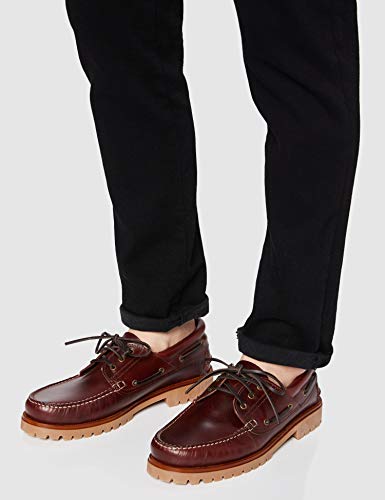 find. AMZ142 - Leather Náuticos, Zapatos para Hombre,Marron, 45/46 EU