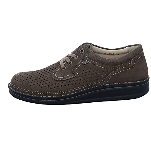 Finn Comfort - Zapatos de cordones de cuero para niña marrón marrón 41