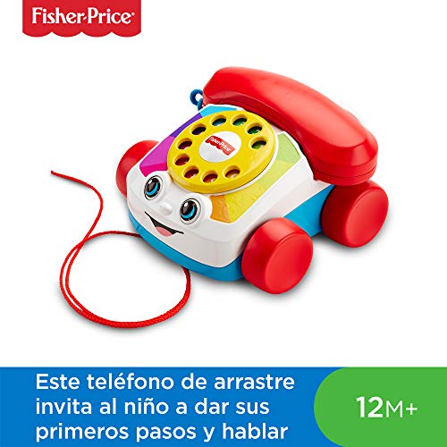 Fisher-Price - Teléfono carita divertida - juguetes bebe 1 año - (Mattel FGW66 )