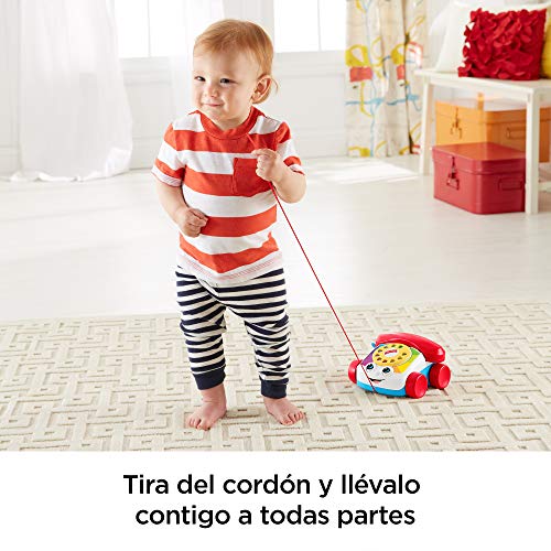 Fisher-Price - Teléfono carita divertida - juguetes bebe 1 año - (Mattel FGW66 )