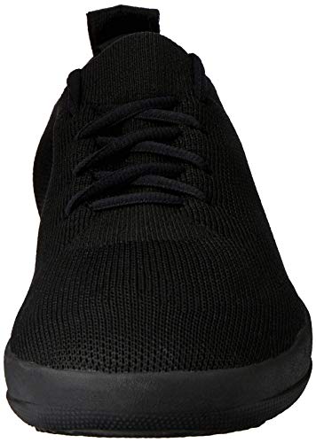 Fit Flop F-Sporty Überknit TM Sneakers, Zapatillas de Gimnasia Mujer, Negro (All Black 090), 40 EU