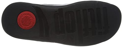 Fitflop Heritage SHUV Slipper-Leather, Obstrucción Mujer, Negro (All Black), 41 EU