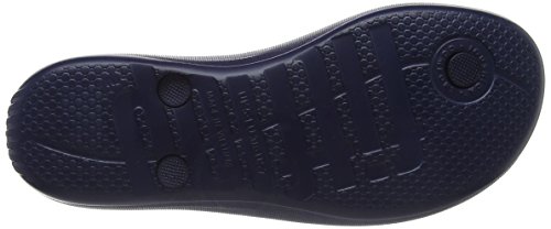 Fitflop IQUSHION Flip Flop-Solid, Chanclas Mujer, Midnight Navy, 38 EU