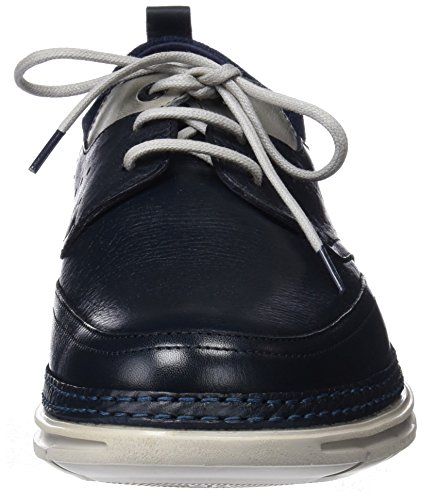 Fluchos Fuji, Zapatos de Cordones Derby Hombre, Azul (Blue), 41 EU