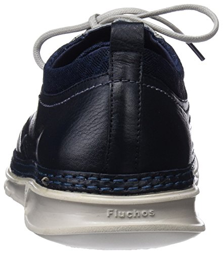 Fluchos Fuji, Zapatos de Cordones Derby Hombre, Azul (Blue), 41 EU