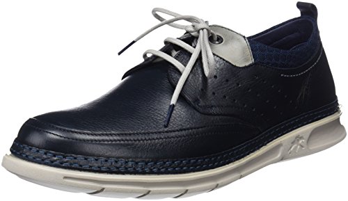 Fluchos Fuji, Zapatos de Cordones Derby Hombre, Azul (Blue), 41 EU