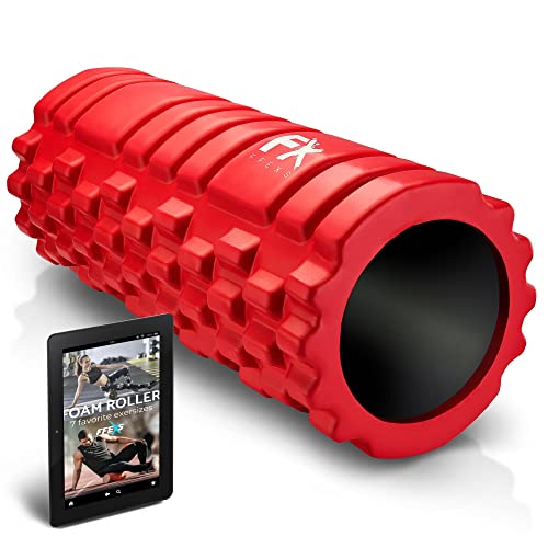 Foam Roller - Rodillo de Espuma para Terapia de Masaje – Para Masajes Muscular Fitness Pilates Yoga - La Mejor Herramienta para Deportivo - Tejido Profundo Liberación Miofascial y Alivio de Dolores