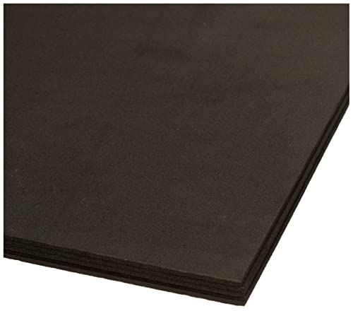 Folia 23590 - goma espuma de 29 x 40 cm, 5 hojas, negro