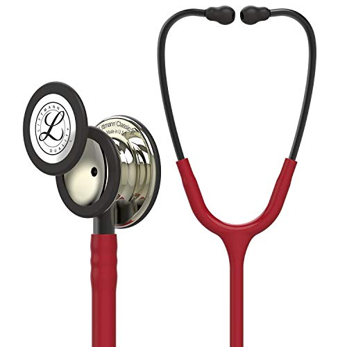 Fonendoscopio 3M™ Littmann® Classic III™ con grabado láser gratuito - Granate Champagne 5864