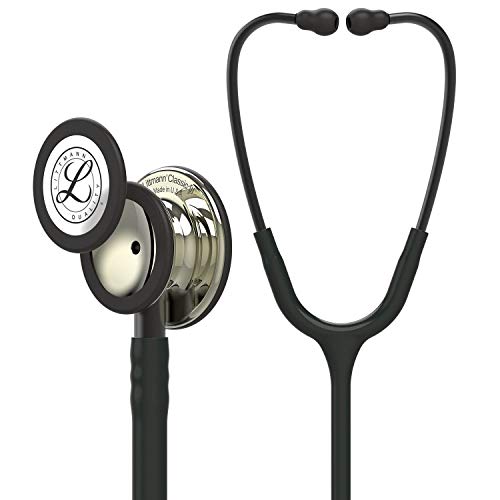 Fonendoscopio 3M™ Littmann® Classic III™ con grabado láser gratuito - Negro Champagne 5861