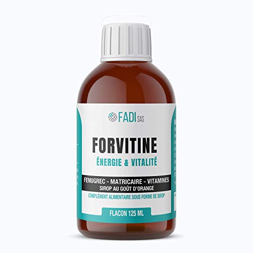 FORVITINE | Apetitoso jarabe de tonicidad con alholva, matricaria y vitaminas B1 y C | Frasco 125 ml