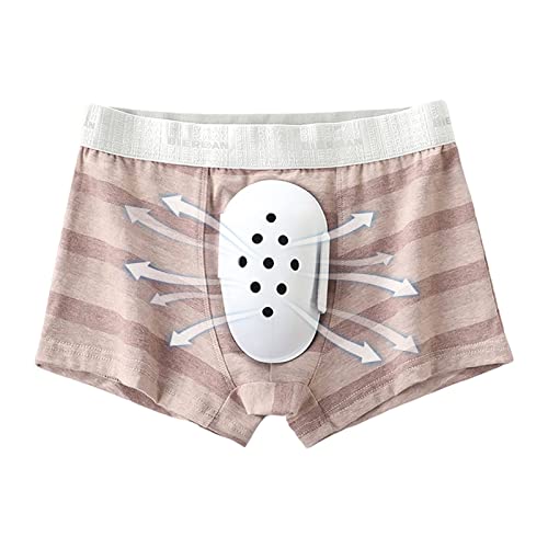 FREGTT Cirugía Genital Acelera Cicatrización Calzoncillos Ropa Interior De Protección Especial para Hombres,C,XL