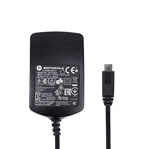 Fuente de alimentación Motorola CHXT24 EU, UK 5V 1.5A para Cargador Motorola PMLN6393A, Compatible con PMR XT225, 420, 460