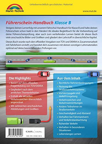 Führerschein Handbuch Klasse B - Auto - top aktuell