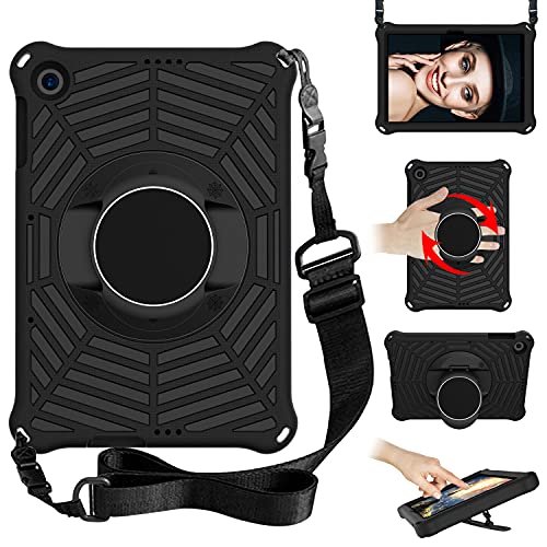 Funda protectora para Huawei Enjoy Tablet 2/MatePad T10/T10S Kids Tablet Case - EVA ligera, a prueba de golpes, con asa a prueba de caídas, cubierta protectora con correa para el hombro