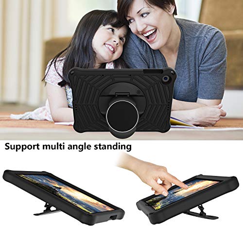 Funda protectora para Huawei Enjoy Tablet 2/MatePad T10/T10S Kids Tablet Case - EVA ligera, a prueba de golpes, con asa a prueba de caídas, cubierta protectora con correa para el hombro