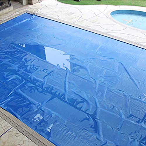 Fundas para piscinas Protector Solar Para Cubierta De Piscina, Manta De Retención De Calor Y Polvo Para Piscina Elevada, Sísmica Y Compresiva, De Fácil Ajuste, Para Piscina ( Size : 2×2m/6.6×6.6ft )