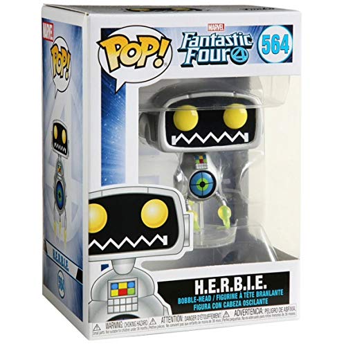 Funko-Pop Marvel: Fantastic Four-H.E.R.B.I.E Collectible Toy, Multicolor (44993)