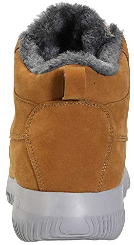 Gaatpot Unisex Adulto Botas de Nieve Invierno Cálidas y Cómodas Fur Forro Aire Libre Botas Forradas de Nieve Botines Negro 38EU