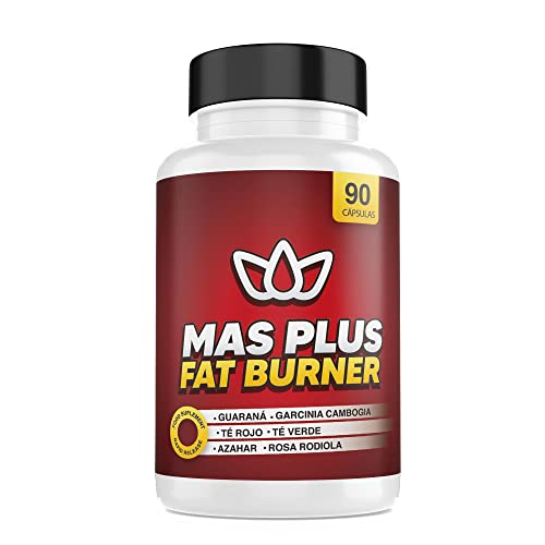 Garcinia cambogia - Termogenico quema grasa potente | Garcinia Cambogia +Té verde + Té Rojo + Guaraná | Fat Burner 90 cápsulas |Reduce el Apetito| Estimula el metabolismo