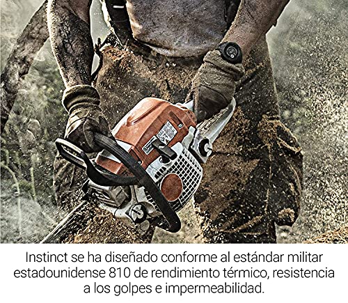 Garmin Instinct - Reloj resistente con GPS, Grafito