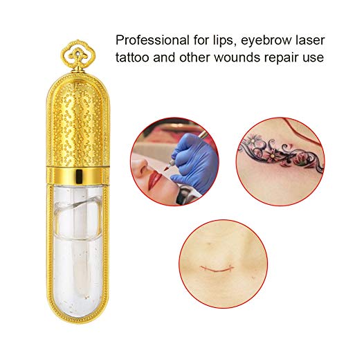 Gel de reparación de cicatrices de tatuaje de 5 ml, bálsamo de tinta en gel para el cuidado posterior del tatuaje, gel calmante anti-cicatrices de curación rápida, crema reparadora de cicatrices para