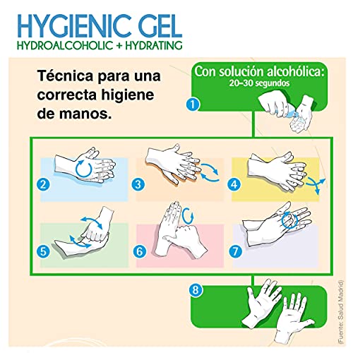 Gel Hidroalcohólico Higienic Gel abril et nature 5.000ml. | Gel de Manos Desinfectante Hidroalcohólico, Sin Enjuague, Hipoalergénico