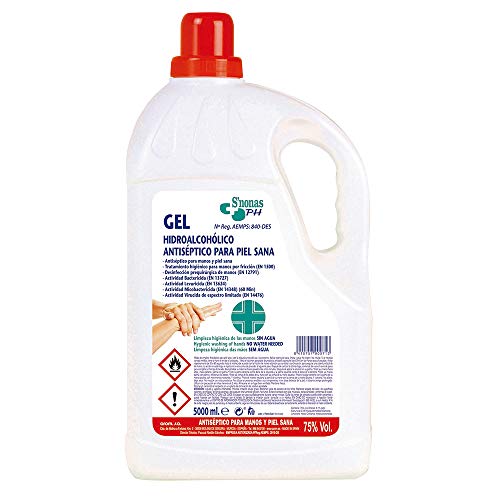 Gel higienizante S'nonas garrafa 5L