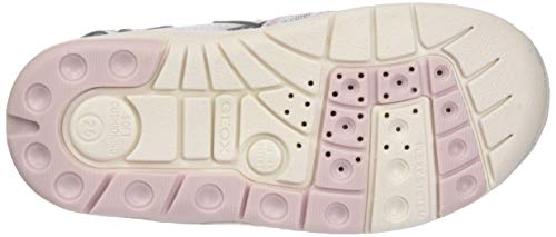 Geox B SANDAL MULTY GIRL Sandalias Bebé-Niñas, Gris (Silver/Pink C0566), 20 EU