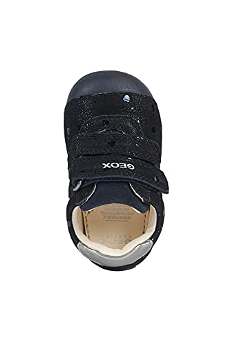 Geox B TUTIM B, Zapatillas Bebé-Niñas, Azul (Dk Navy), 22 EU