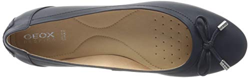 Geox D Charlene B, Ballet Flat Mujer, Azul, 39 EU